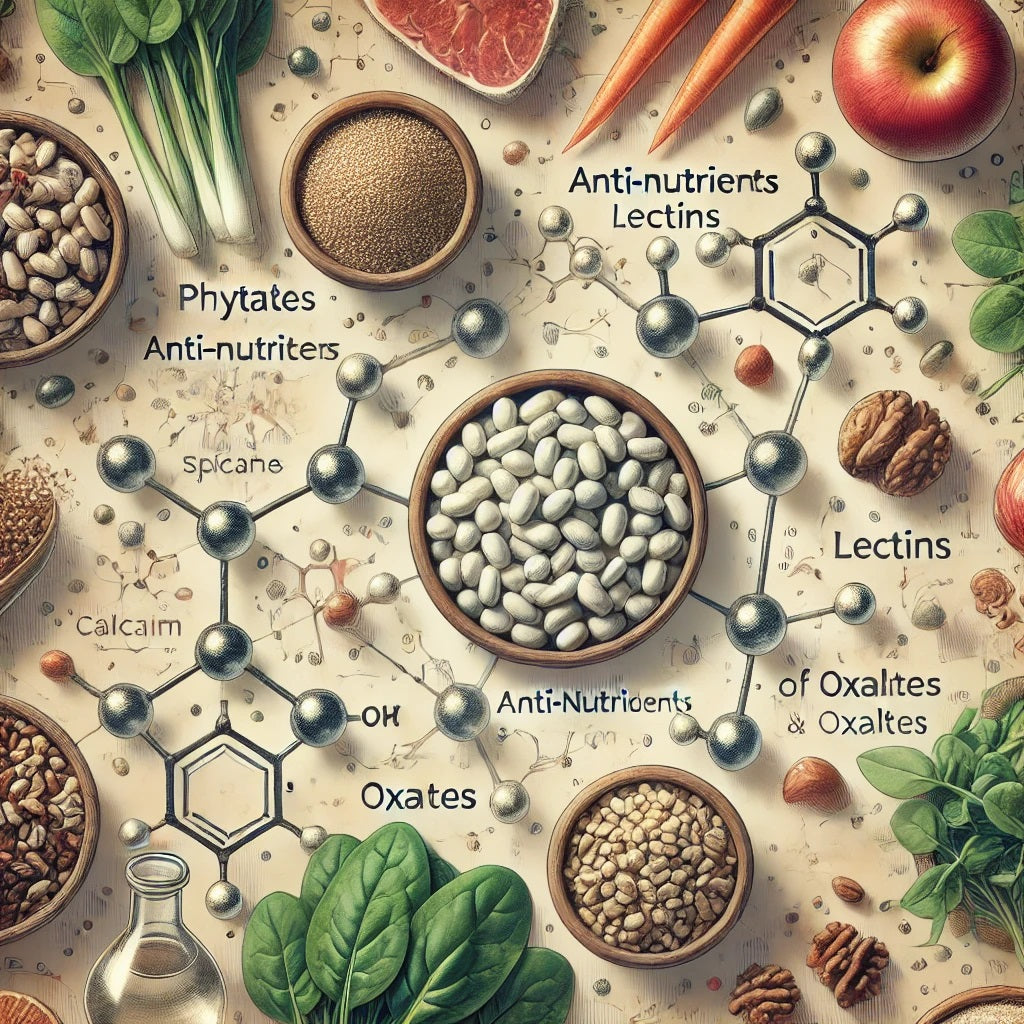 Antinährstoffe, Antinutrients, Lektin, Gluten, Oxalsäure, Solanin, Phytinsäure