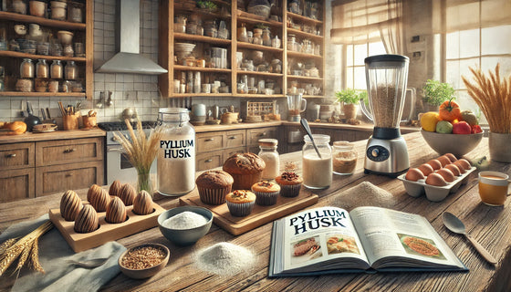 Flohsamenschalen - Verwendung in der Küche.