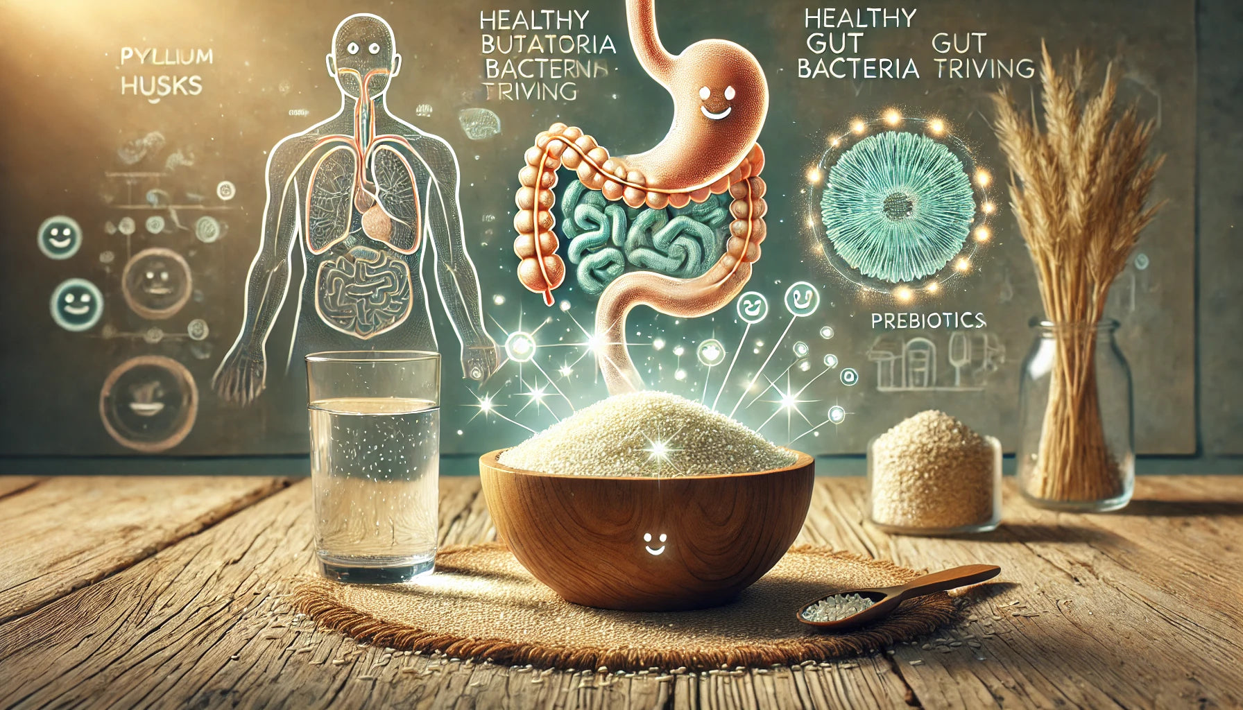 Flohsamenschalen sind Präbiotika